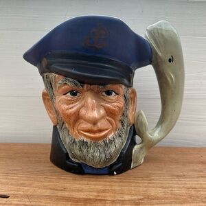 Vintage Sailor and Whale Ceramic Royal Doulton Toby Jug 🐋